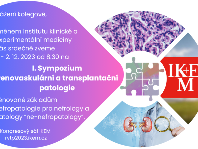 I. Sympozium renovaskulární a transplantační patologie